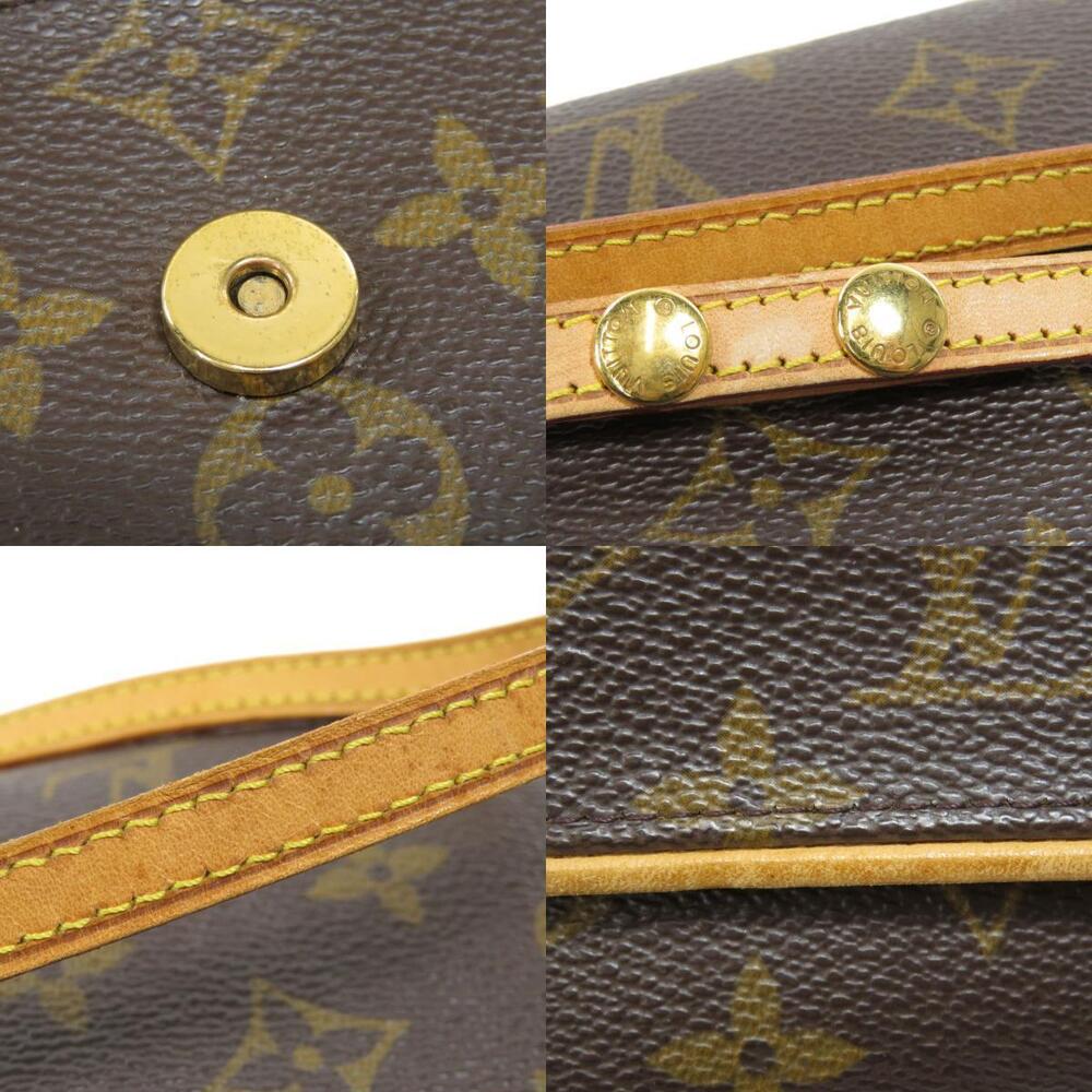 Louis Vuitton Shoulder Monogram Pochette Canvas Bag Twin - Picture 9 of 11
